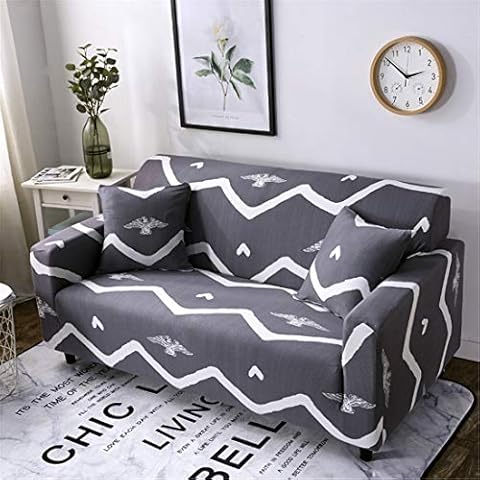Chickwin Elastic Sofa Slipcover with Pillowcase Cover