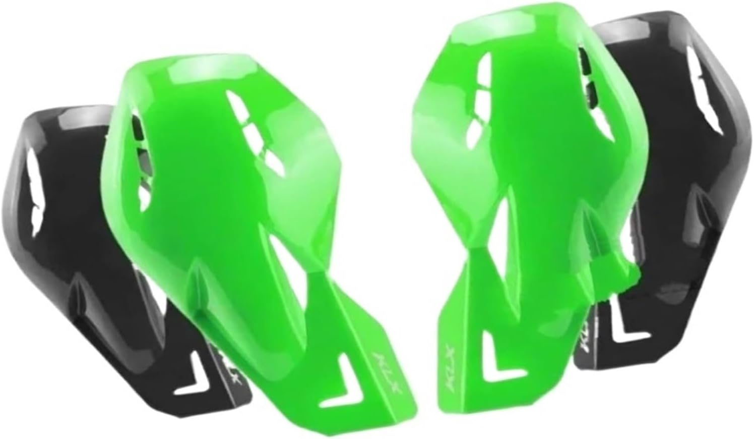Motorcycle Handguards for Kawasaki KLX110 KLX125 KLX140 KLX150 KLX230 KLX250 KLX300 - Black/Green Hand Guard Protector(6)
