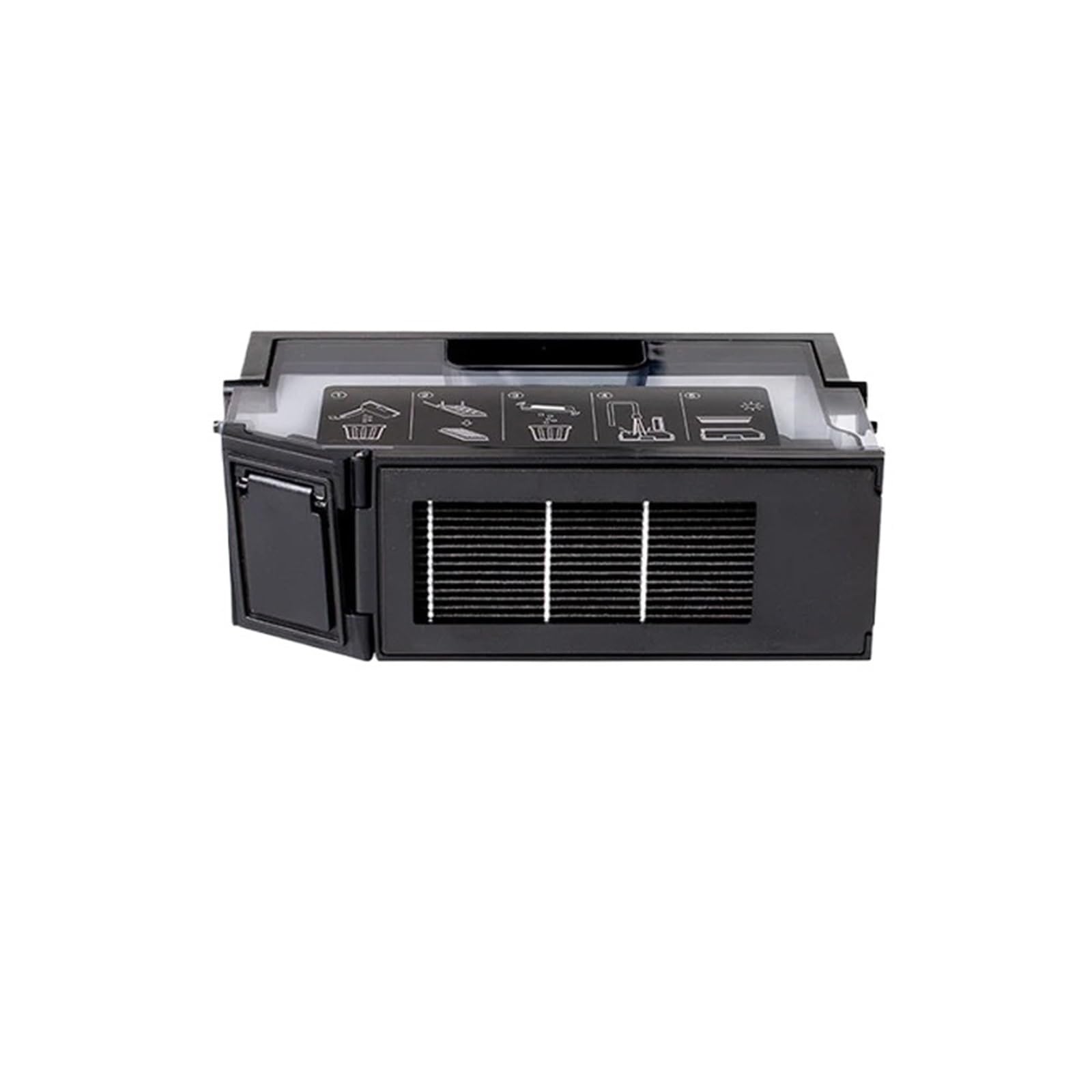 UKDNAEUF Sweeper Dust Bin Accessories Compatible for Deebot X2 / X2 Pro / X2 Omni. Trash Bins. Dust Box(Black)