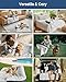 blunique Hundebett für Sofa Hundedecke Sofaschutz Hund Waschbar rutschfest Wasserdicht Mittelgroße Hunde, Grau L