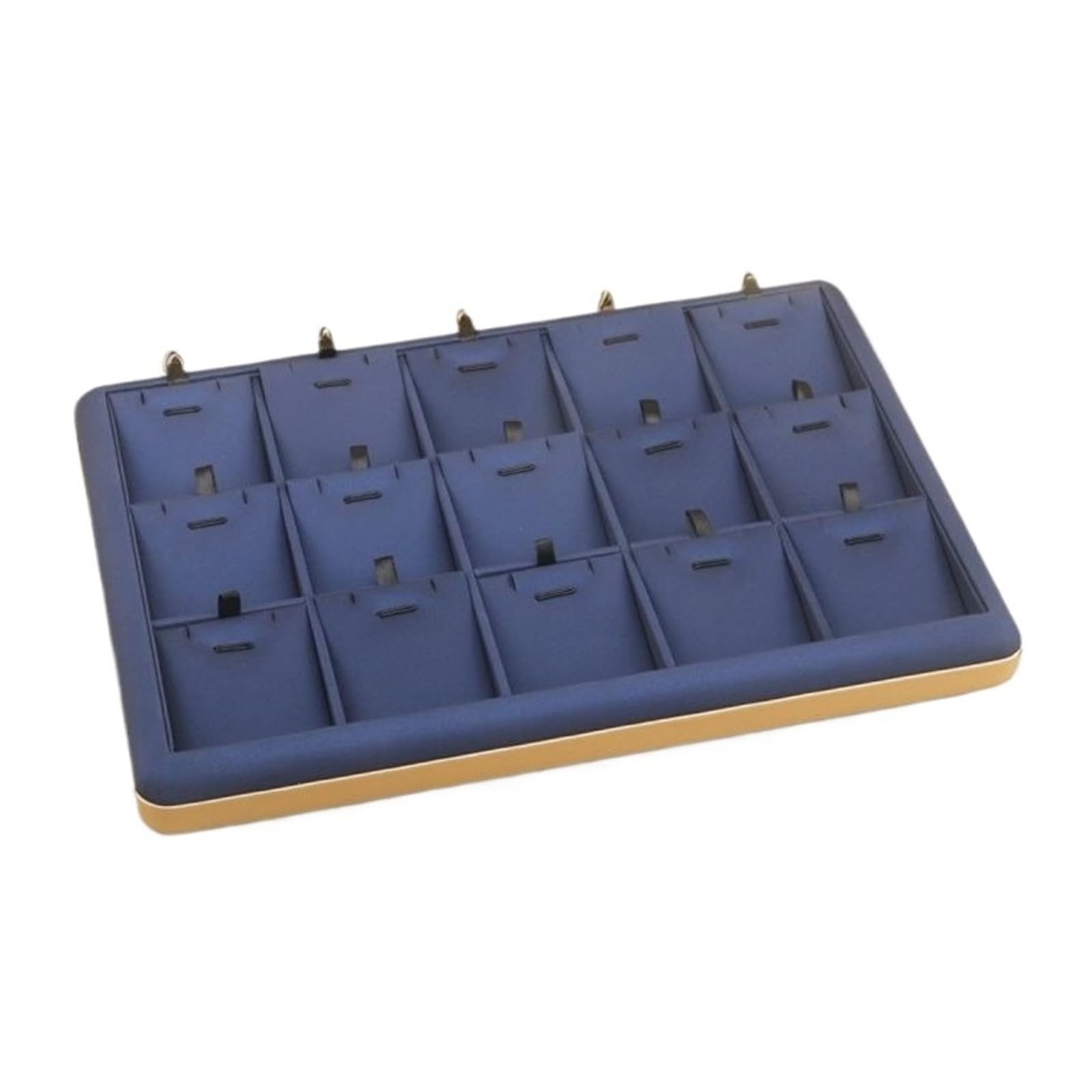 Palette rangement bijoux polyvalente pour comptoir avec support bagues et colliers
