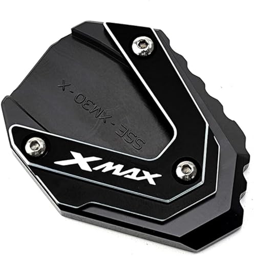 Miniatura 5 de WONANG Motorcycle Side Stand pad for Y&AMAHA Xmax 300 2023 Xmax 125 250 400 X-MAX300 Motorcycle CNC Side Stand Enlarger Kickstand Pad (Color  1)