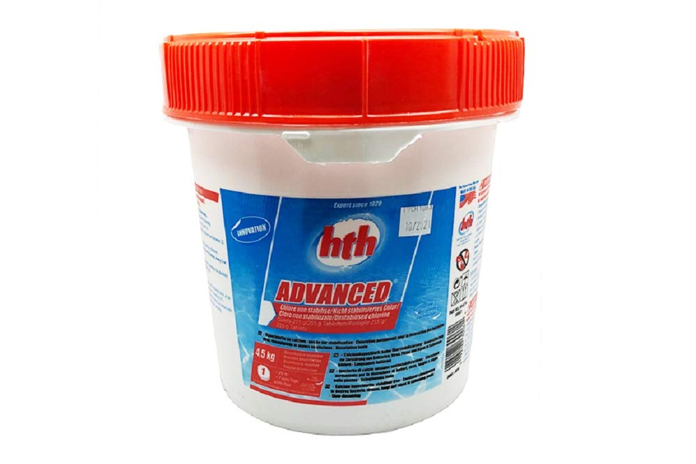 HTH Advanced Unstabilised Chlorine Tablets for Swimming Pools