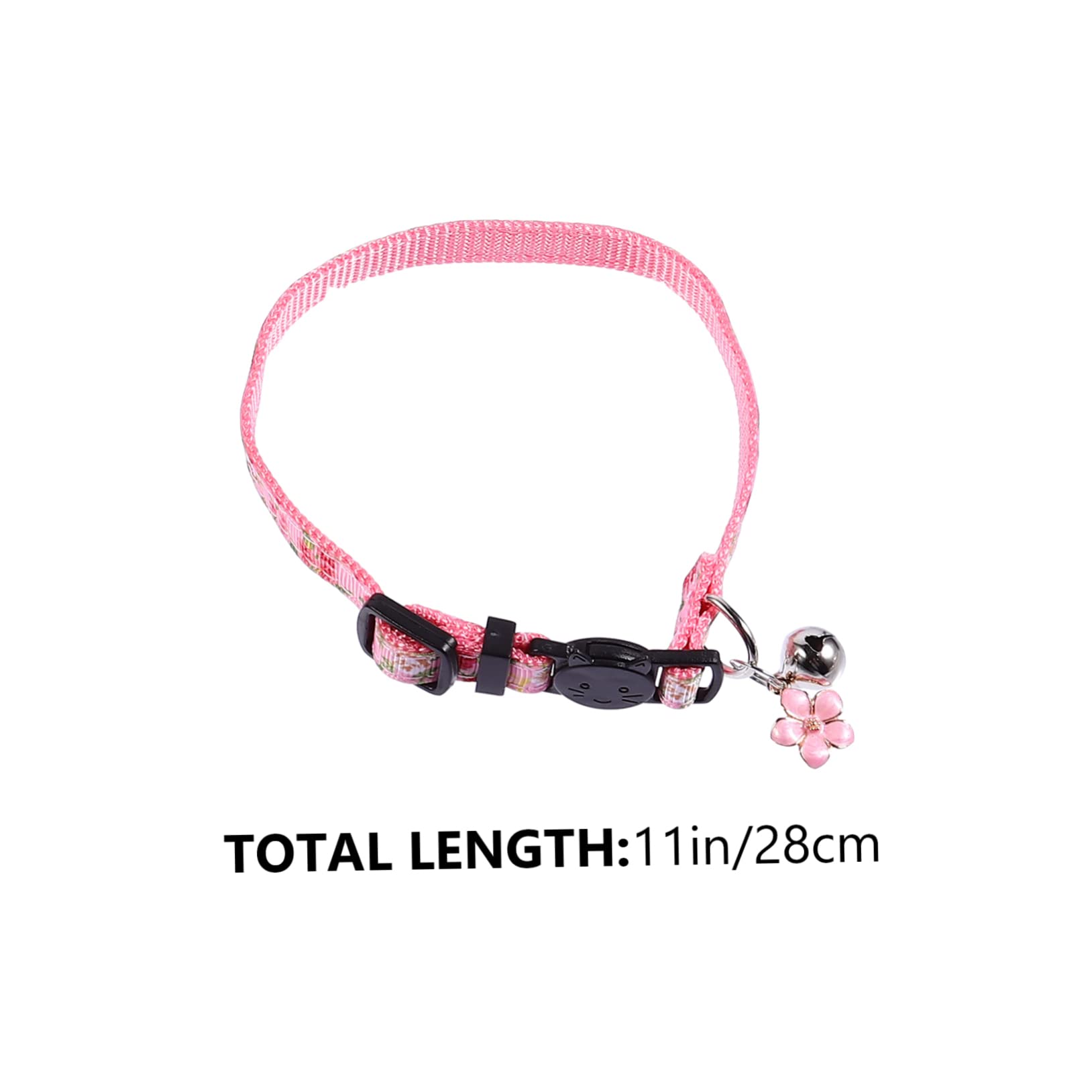Yardwe 3 Juegos De Collares para Mascotas Diseño De Flores para Gatitos Y Gatos Decoración para El Cuello Ajustables Y Transpirables para Uso Diario Y Fiestas 4 Unidades X 3