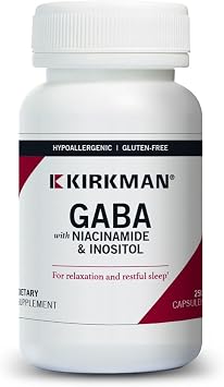 GABA 150 mg w / Niacinamide & Inositol - Hypoallergenic , 250 capsules