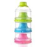 Accmor Baby Formula Dispenser, Non-Spill Stackable Formula Dispenser On The Go, Baby & Kids Snack Containers, Formula Container for Travel, BPA Free