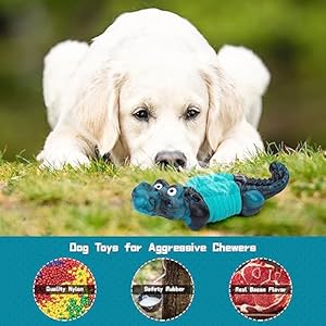 Dog Toys for Aggressive Chewersindestructible Dog Toys for Large Dogsdog Chew Toyssuper Chewer Dog Toystough Chew Toys for Large Medium Dogs Breedreal Bacon Flavor  Cucciolini Doodles Dog toys for aggressive chewersindestructible dog toys for large dogsdog chew toyssuper chewer dog toystough chew toys for large medium dogs breedreal bacon flavor   cucciolini doodles