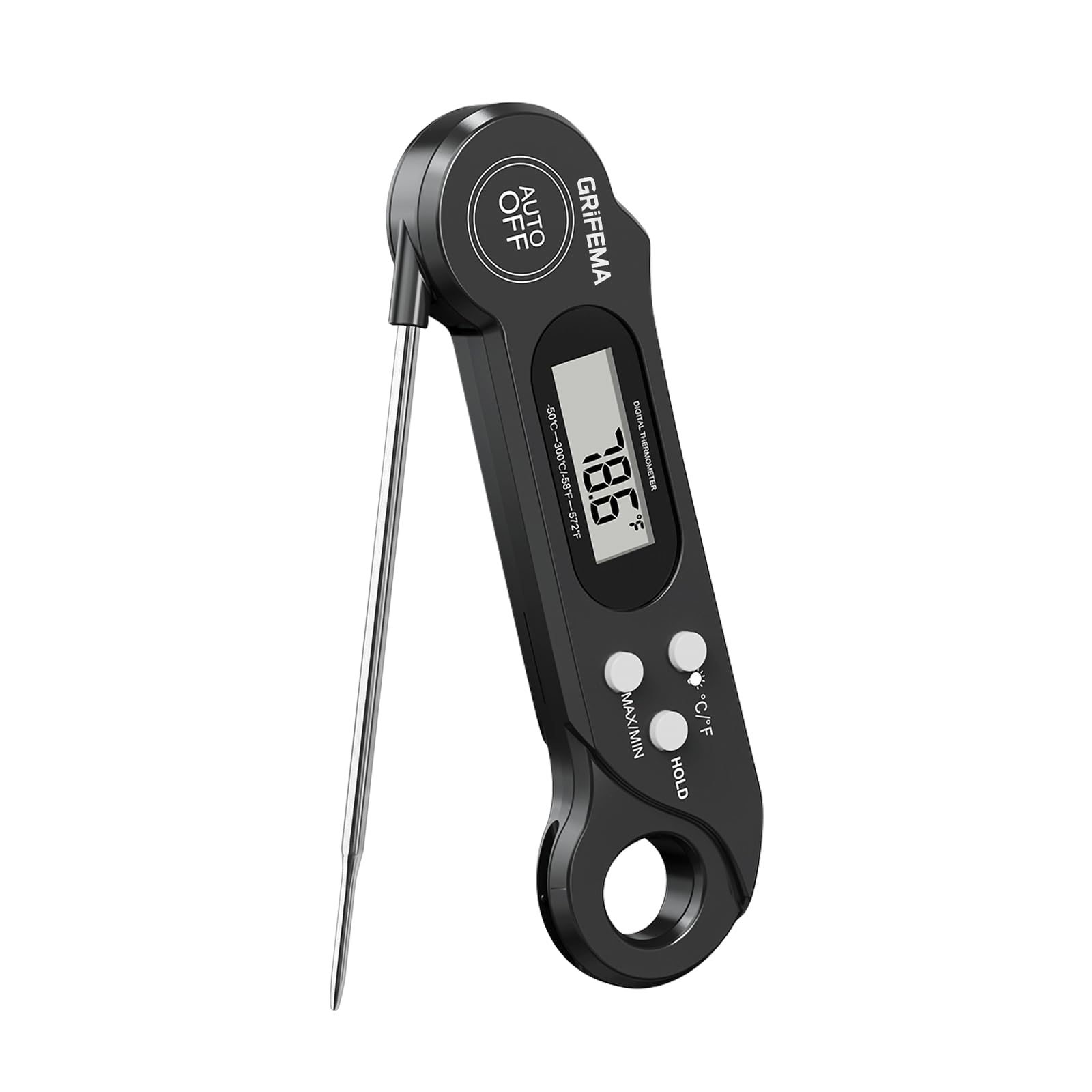 Grifema GA2801 Foldable Kitchen Digital Food Thermometer High Accuracy