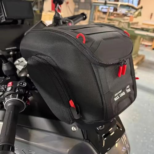 SadaEric Fits for BMW R1300GS Adventure GS1300 R 1300 GS ADV 2024 2025 Motorcycle 12L Tank Bag Luggage Waterproof Backpack Quick Lock Tool Portable Kit Black