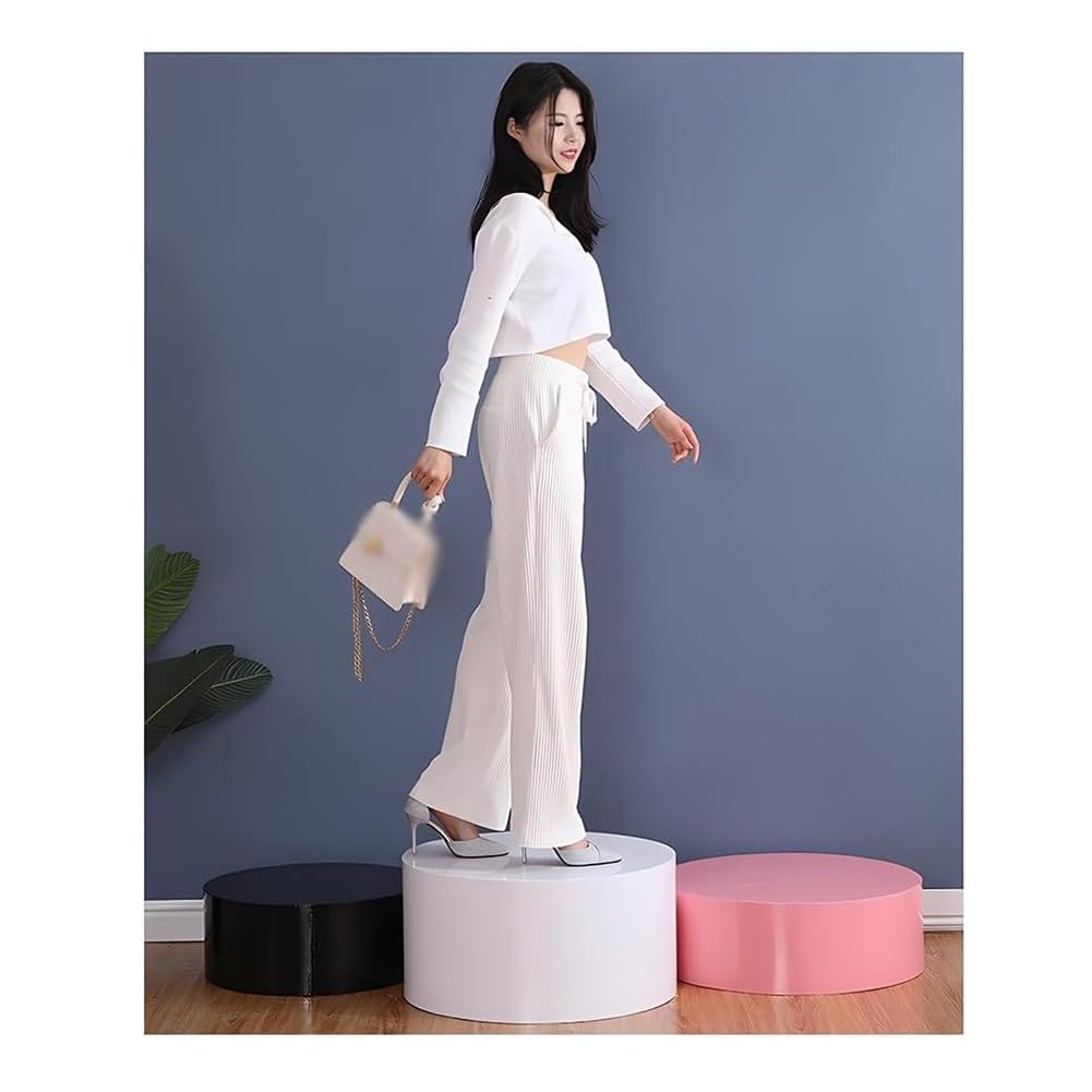 Mannequins d'affichage supports de piédestal ronds pour magasin de mode