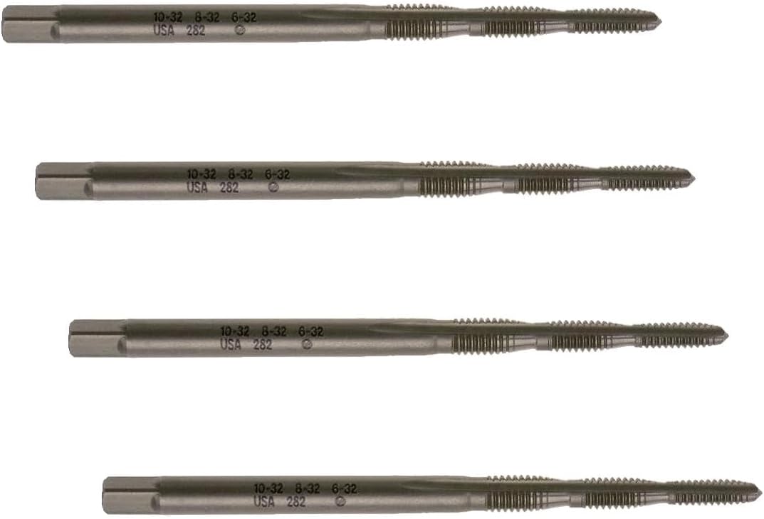 Klein Tools 626-32 Replacement Tap Set for Triple Taps and 6-in-1 Tapping Tools Sizes 10-32, 8-32, 6-32 (Pack of 4)