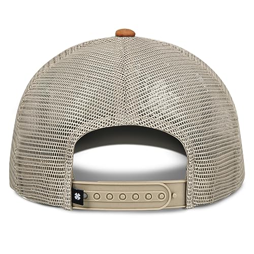 Image of Lucky Brand Trucker Hat | Snapback | Adjustable | Mesh Back | Retro | Baseball Cap | Golf | Fishing | American Heritage