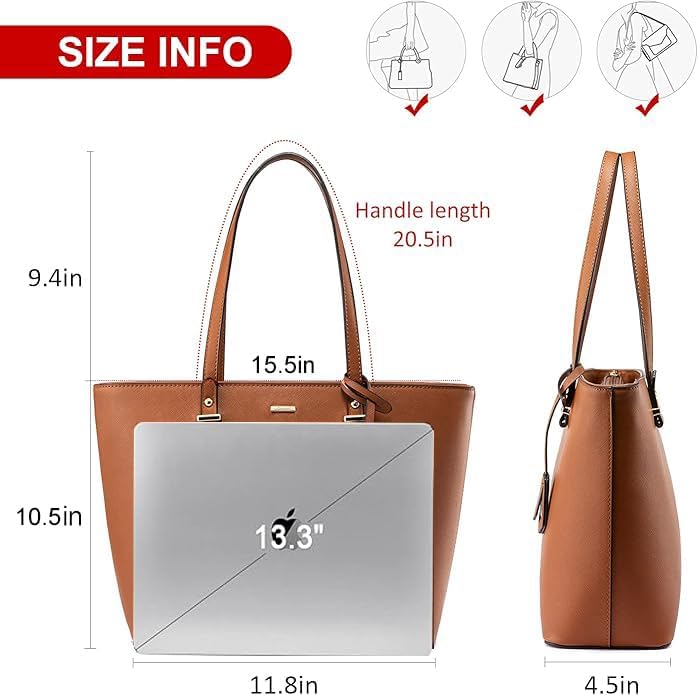 LOVEVOOK Purses and Handbags for Women Fashion Tote Bags Shoulder Bag Top Handle Satchel Bags | Purses, Handbags, Fashion, Top Handle, Purses, Handbags - Image 3
