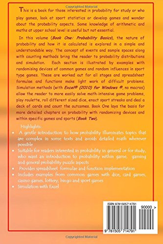 Probability for the Game Player (Book One: Probability Basics): A beginner's guide to exploring probability with dice, coins, cards and other game puzzles and problems - Image 2