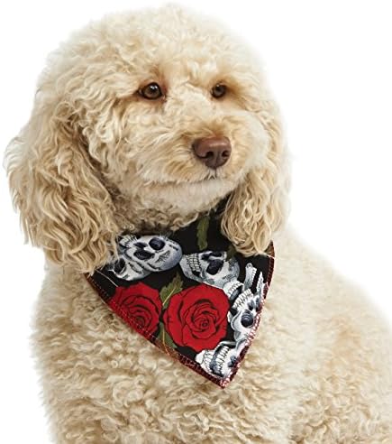 Pet Pooch Boutique Star Bandana for Dog, Small/Medium, Grey
