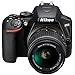 Nikon D3500 24.2MP DSLR Camera with AF-P DX NIKKOR 18-55mm f/3.5-5.6G VR Lens Bundle with 64GB Memory Card, Camera Bag, 55mm 3 Piece Pro Level Lens Filter Kit, Flash and Accessories (8 Items)