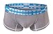 Croota Mens Underwear, Low-Rise Boxer Brief, Satin Accented Waistband, NE01M