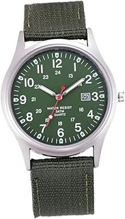 1 Peça Pulseiras De Relógio Para Homens Relógio De Pulso De Quartzo Relógio De Pulso Masculino Relógio De Lona Relógio Masculino Moda Relógio De Pulso Para Homens Relógio De Banda