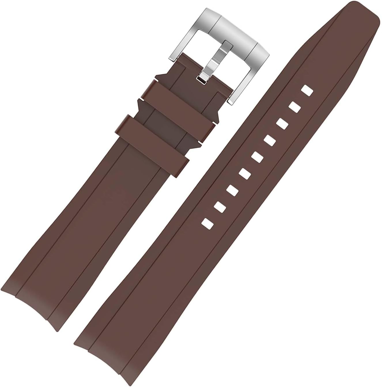 Bands for Moonswatch Watch,Curved No Gap Silicone Strap,Compatible with Omega X Swatch Moonswatch Speedmaster 20mm Watch,Swatch Omega Moonswatch Speedmaster Watch Replacement Strap for Women