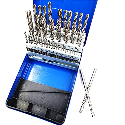 Forets en acier rapide HS-S 1-6 mm robustes pour un perçage précis de la matrice acier et du fer