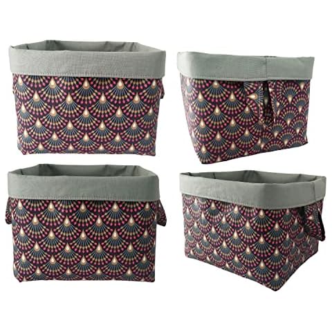 Cesto Pequeño de Tela Plegable Multiusos Cover