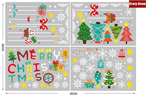 Adesivo per Finestra Albero di Natale Adesivi