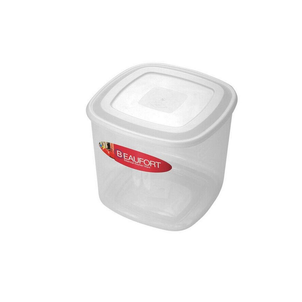Beaufort Square Plasic Storage Food Container Lunch Box with Lid - 2 Litre