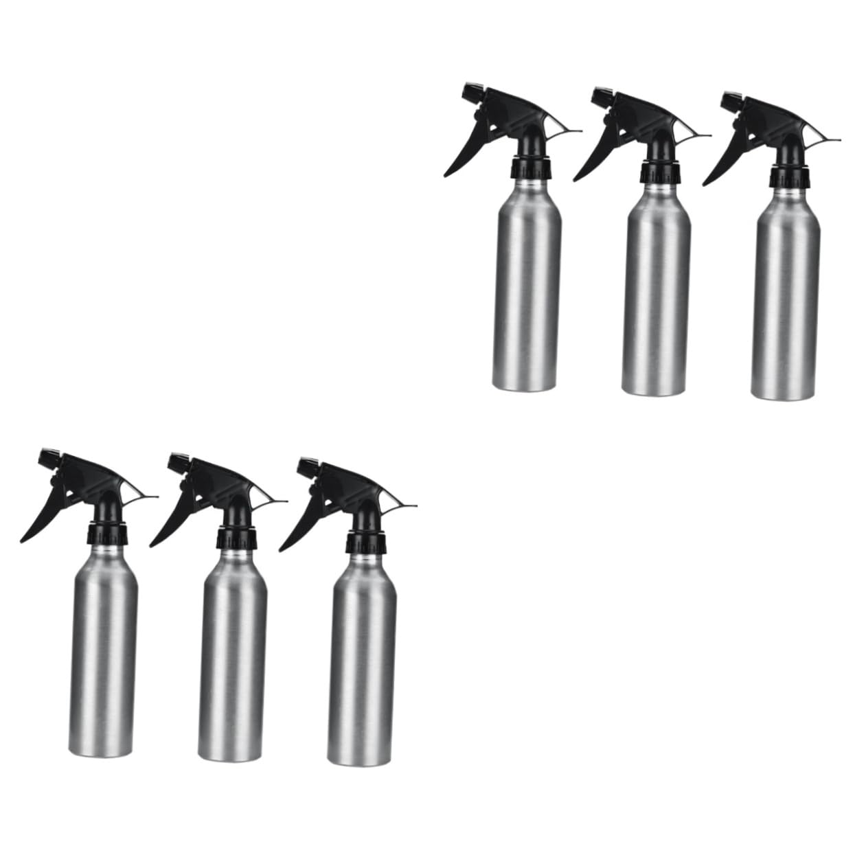 Toyvian 2 Ensembles Bouteille Vaporisateur Aluminium Lot De Pulvérisateur Multi Usage Rechargeable Pour Plantes Cuisine 3 Pièces * 2