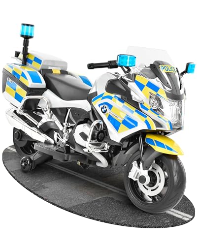 HECHT Polizei Elektro Motorrad für Kinder ab 3 Jahre...