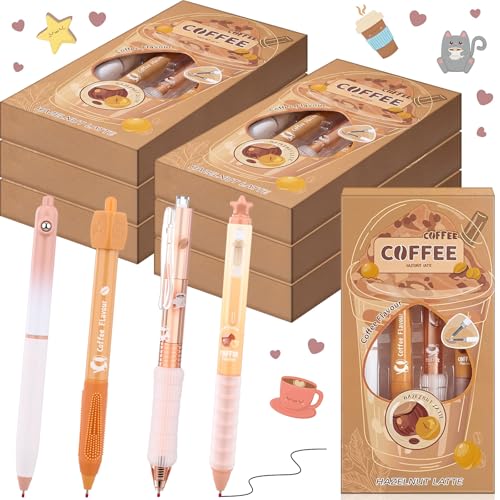 Bolígrafos Gel Aromáticos Café 28 Piezas Tenceur miniatura 1