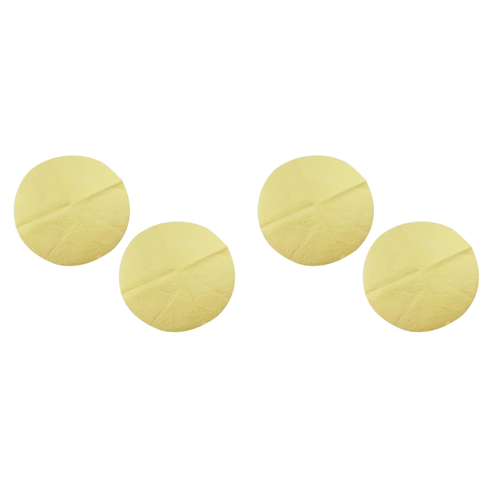 Jnchdghwa Yellow 4Pc Pottery Wheel Absorbent Mat Cloth Pva Towel Clay Sculpture Trimming Tools Pottery Clay Absorbent Pad Cloth