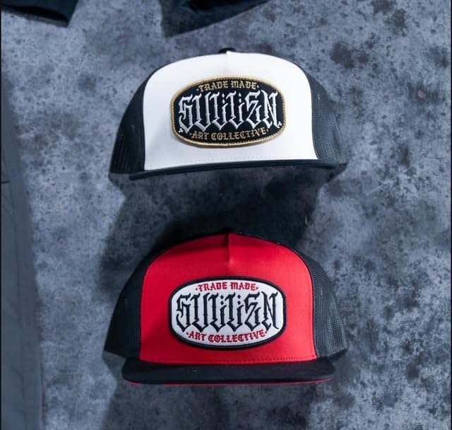 Sullen Station Snapback Tattoo Lifestyle Hat Adjustable 6 Panel - Image 6