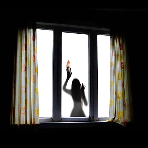 Miniatura 4 de Adhesivo de pared de Halloween, horrible Halloween, fantasma, para pared, extraíble, ventana, ventana, decoración para fiestas, ambiente festivo