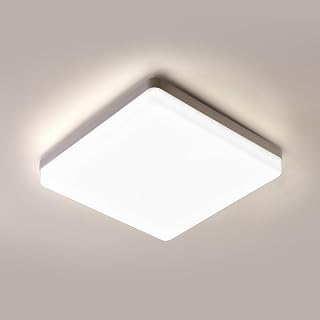 Comely LED Deckenleuchte Flach 48W, IP44 Wasserfest Badlampe Deckenlampe