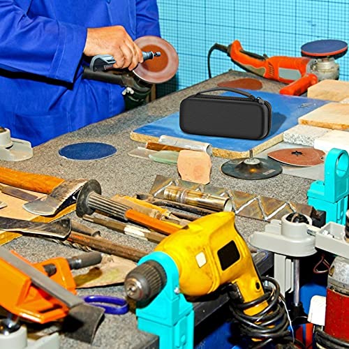 Case Compatible With Dremel Lite 7760 N/10 4V Li-Ion Cordless Rotary Tool Multi-Purpose Rotary Tool Kit, Zipper Mesh Pocket Storage Holder Organizer For Usb Charging And Accessory Changes (Bag Only) #TOP6