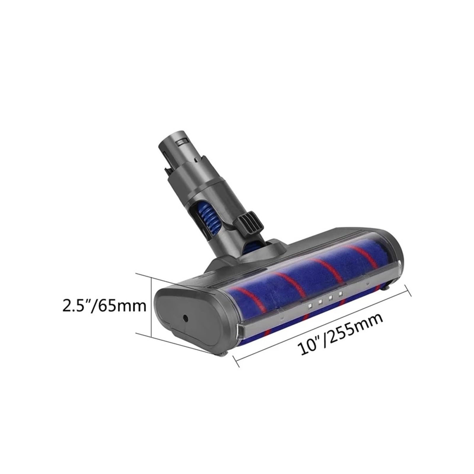 Cabezal de cepillo de suelo motorizado, Compatible con Dyson, V6 DC58 DC59 DC61 DC62, cabezal de rodillo barredor suave