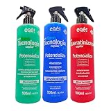 Kit 3 Nanotecnologia Capilar a Jato Potencializa Ativo Lonizado