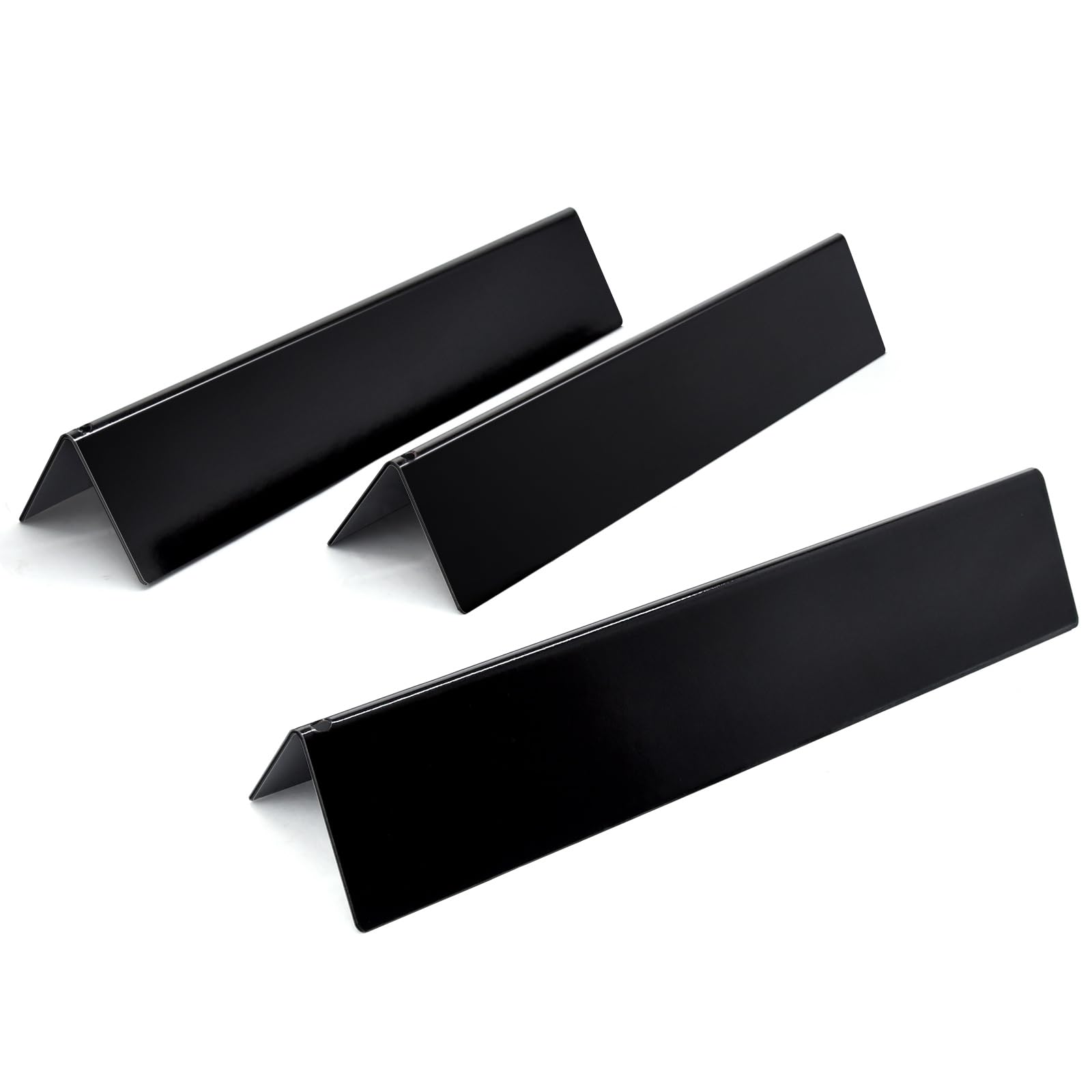 15.3" 7635 Porcelain-Enameled Flavorizer Bars for Spirit 200 Series Gas Grills, Spirit E210, S210, E220, S220 with Front Control Knobs, Set of 3 Heat