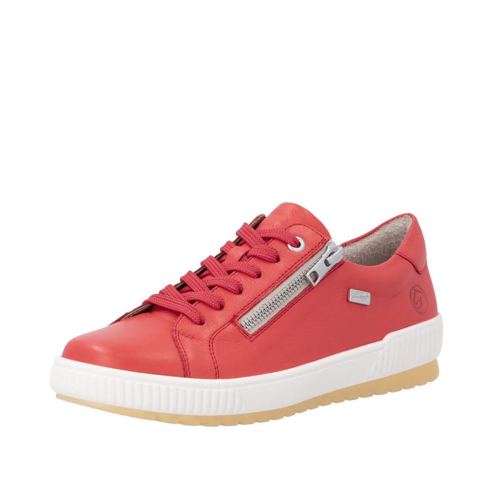 Rieker D0700, Women's Lace-Up Shoes, Red, 42 EU/UK 8