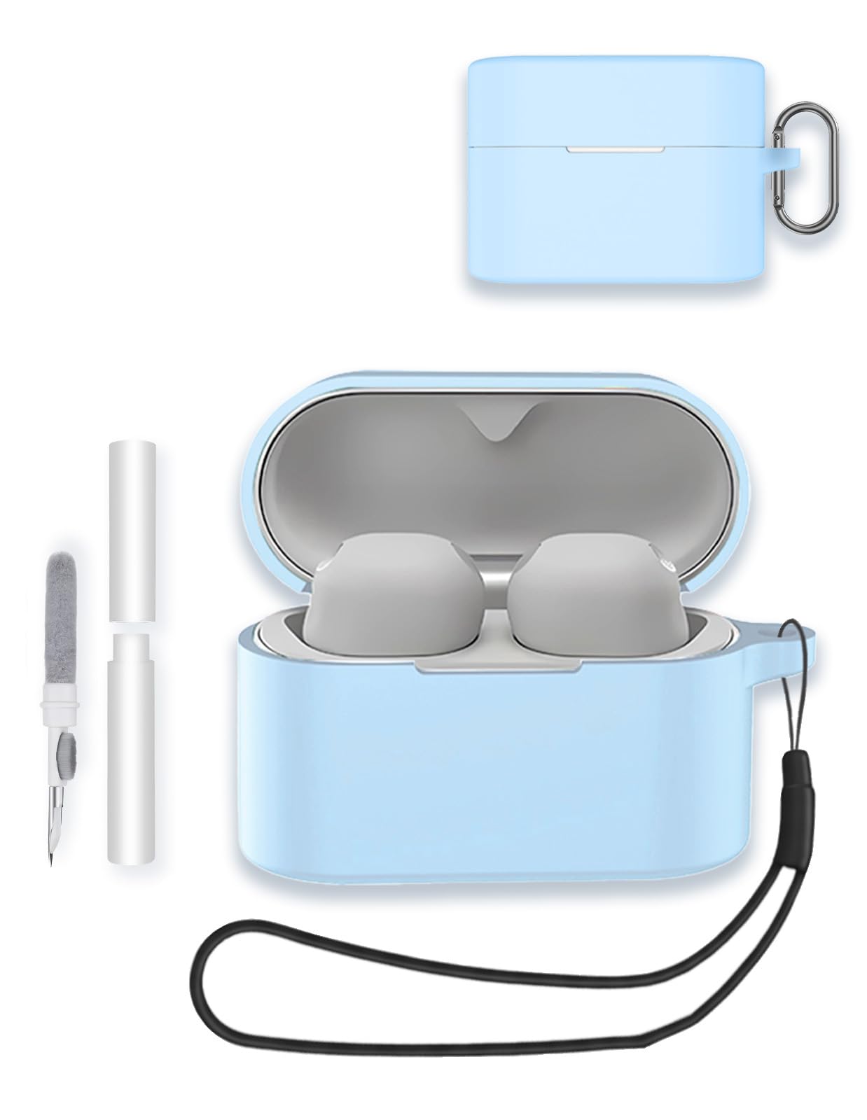 【ケースのみ】SONY WF-1000XM6 Amazon.com: for Sony WF-1000XM6 Case, WUNIAK Soft Silicone