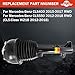 LUFT MEISTAR A2183206513 A2183203113 RWD Front Left Air Suspension Strut Shock Absorber Compatible with 2Matic﻿ Mercedes CLS-class W218 2012-2018