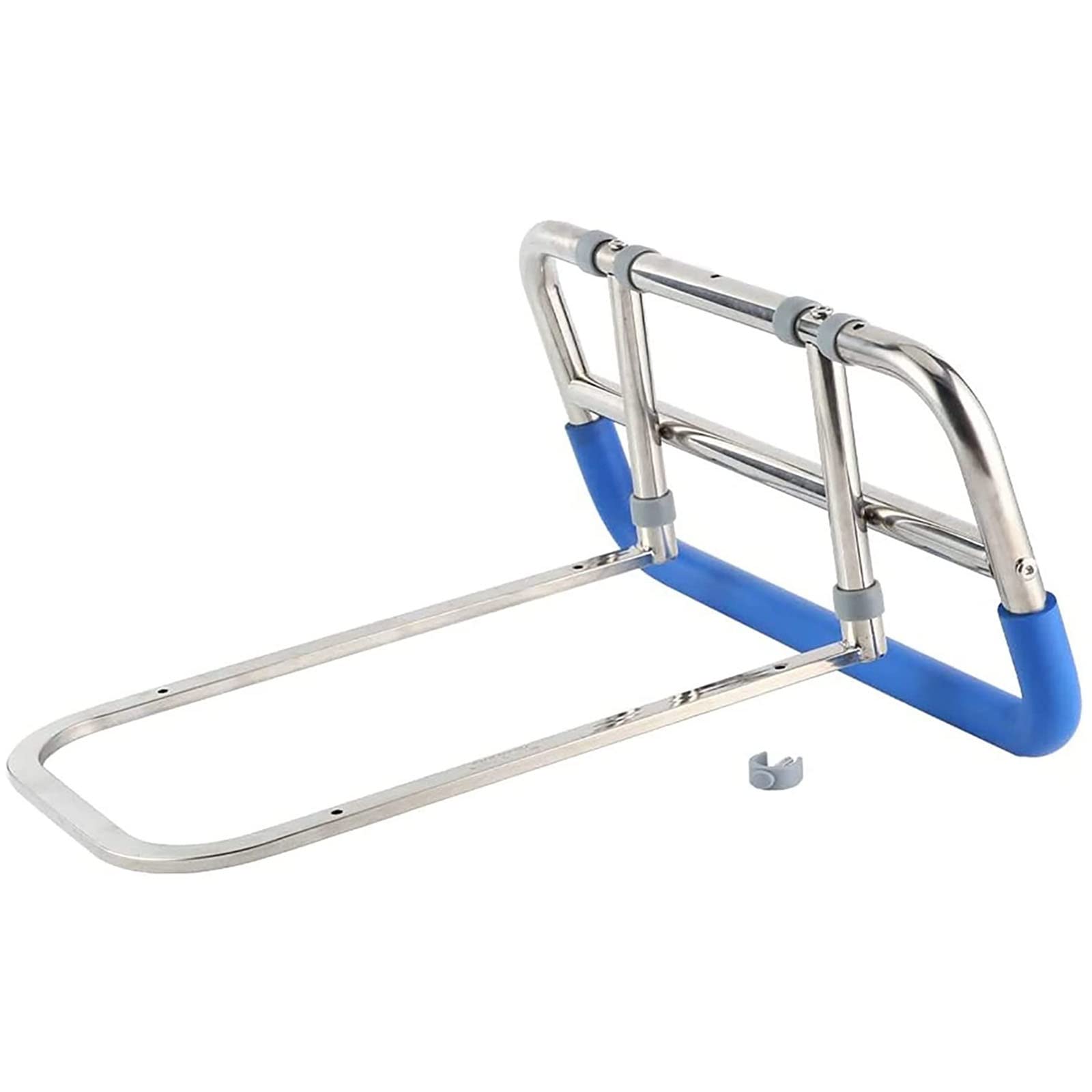 Poręcz ze stali nierdzewnej przy łóżku Stabilna i składana poręcz, pomoc medyczna, zabezpieczająca przed upadkiem