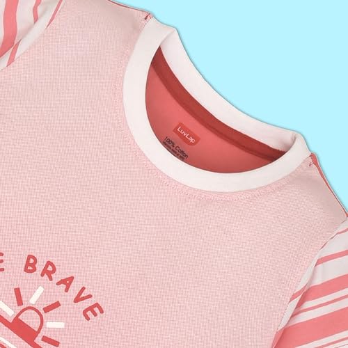 Image of LuvLap Baby Boys Regular Fit 100% Cotton Half Sleeves Boys T-Shirts and & Shorts Set Pack of 3