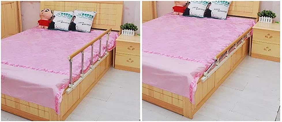 P.M.P.S. Heavy Hospital Bed Guard Railing (Collapsible & Attachment 2 pcs)