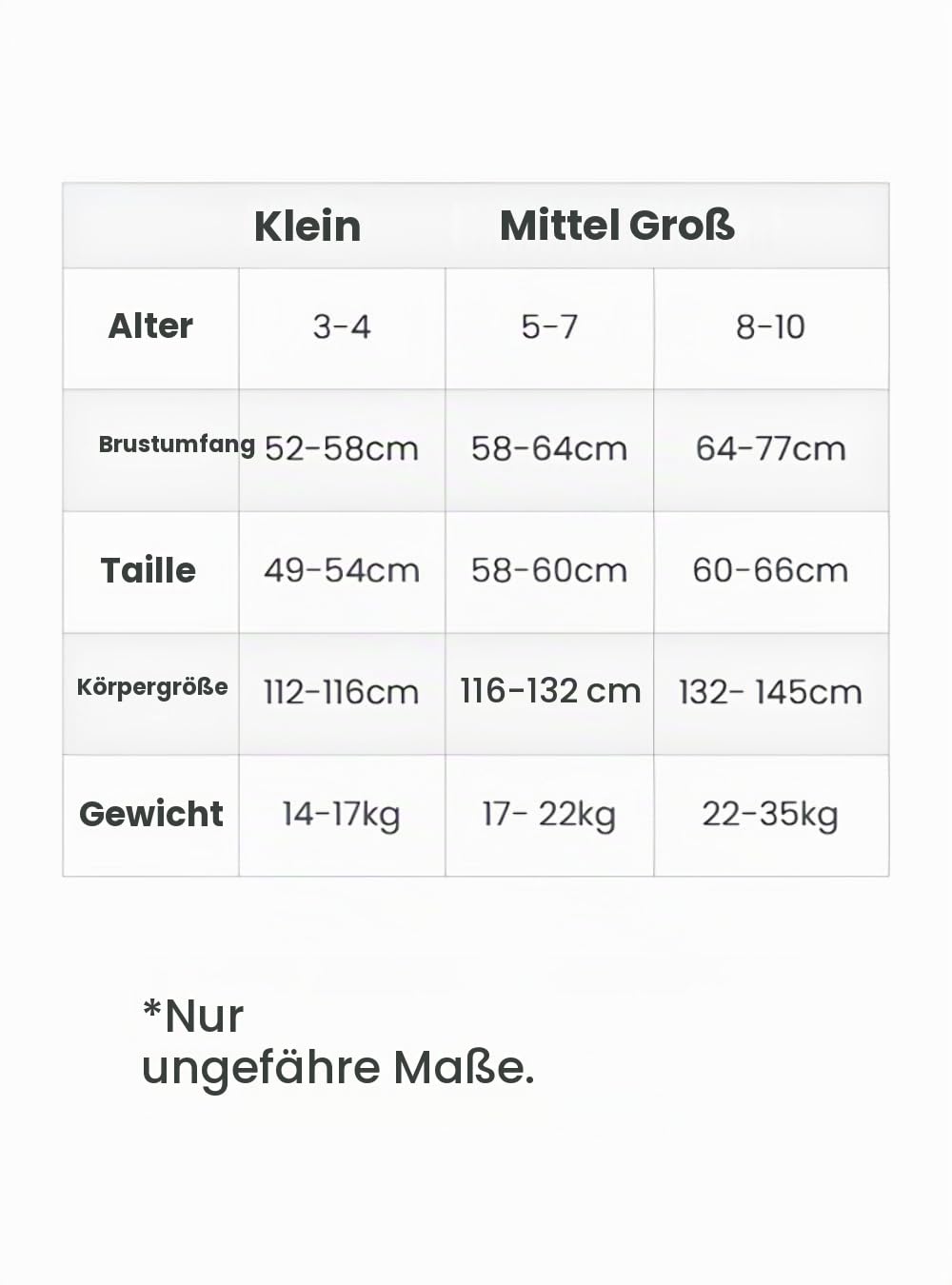 Kostüm „Klon-Tropper“ Legion 501 Star Wars für Kinder 8-10 Anni mehrfarbig