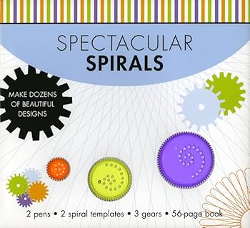 Paperback Spectacular Spirals: Make Dozens of Beautiful Designs Book