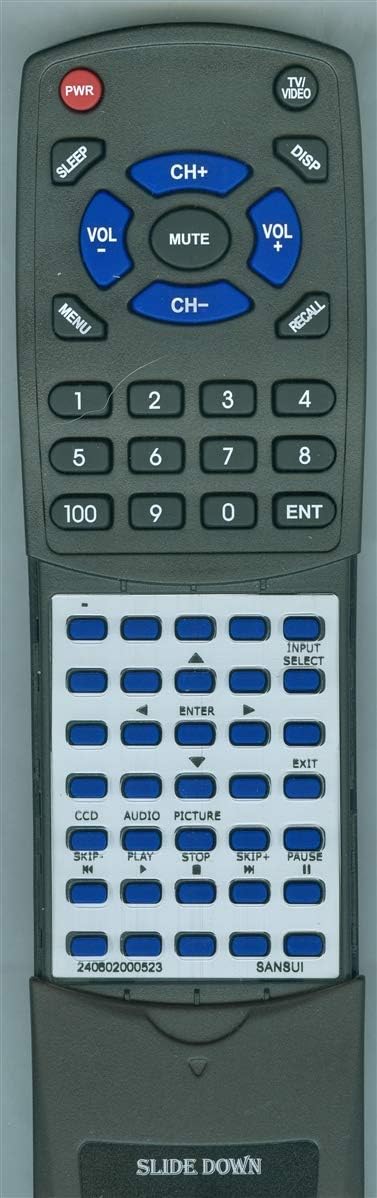Replacement Remote for Sansui SLED2800, 240602000523