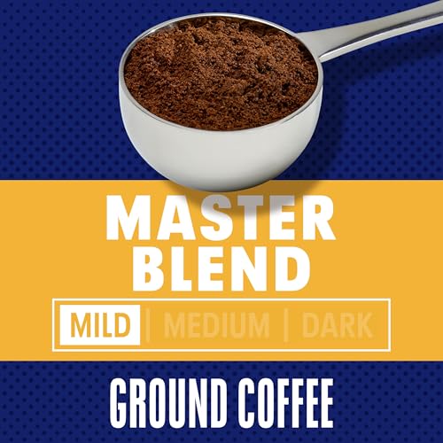 Image of Maxwell House Master Blend Mild Roast Ground Coffee, 26.8 oz Canister