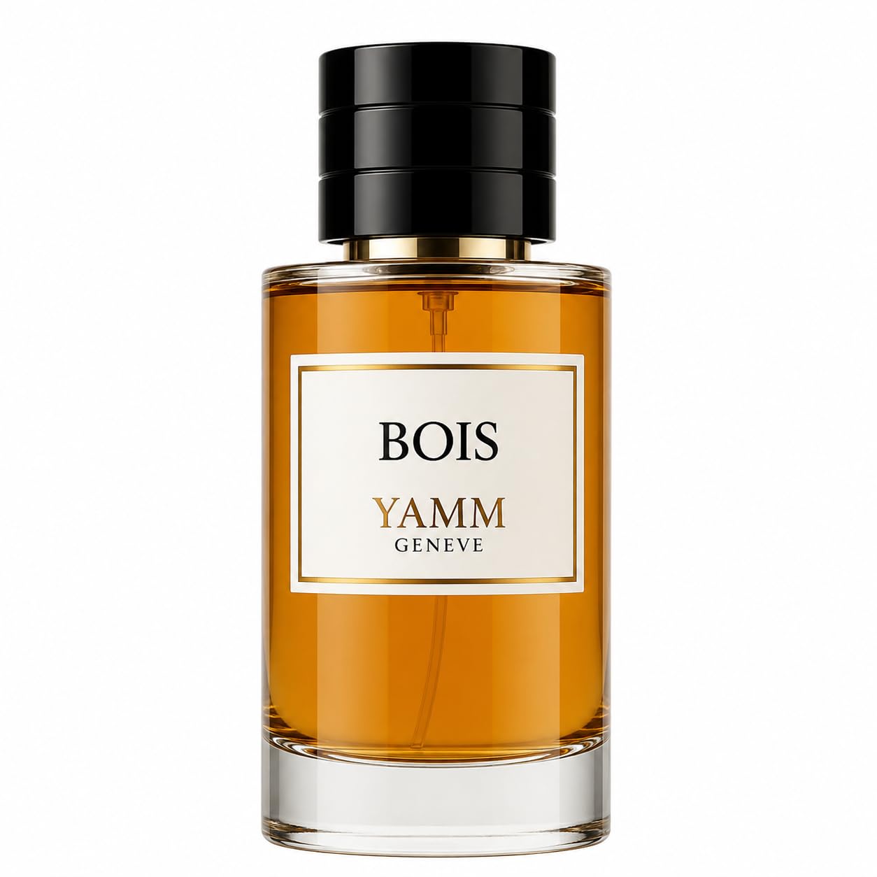 Bois – Estratto di profumo Iris, Incenso & Miele – 50 ml | Fragranza unisex cipriata e legnosa con iris, mirra, miele, vaniglia, muschio e cuoio – elegante e persistente.