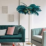 WOERD Lámpara de Pie Moderna, Lámpara de Suelo Luz para Salón, 155CM Lámpara de Suelo Luz, Luces de Pie Minimalista Lámpara de Esquina Nordico para Salón Dormitorio Oficina Decoración